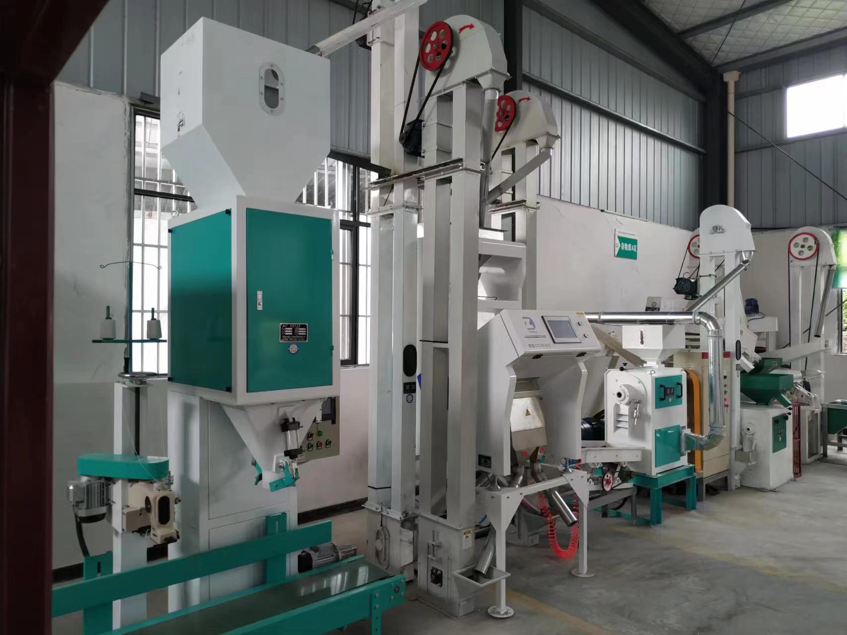 許昌小米加工設(shè)備現(xiàn)場